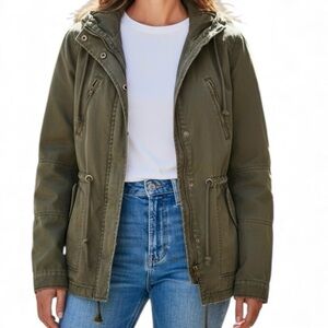 American Eagle Olive Utility Jacket – Women’s Large